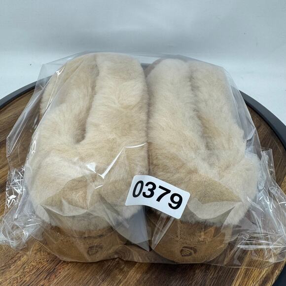 Acorn Oh Ewe Bootie Slippers Women's Brown Suede Sheepskin Size 10 - Picture 11 of 11